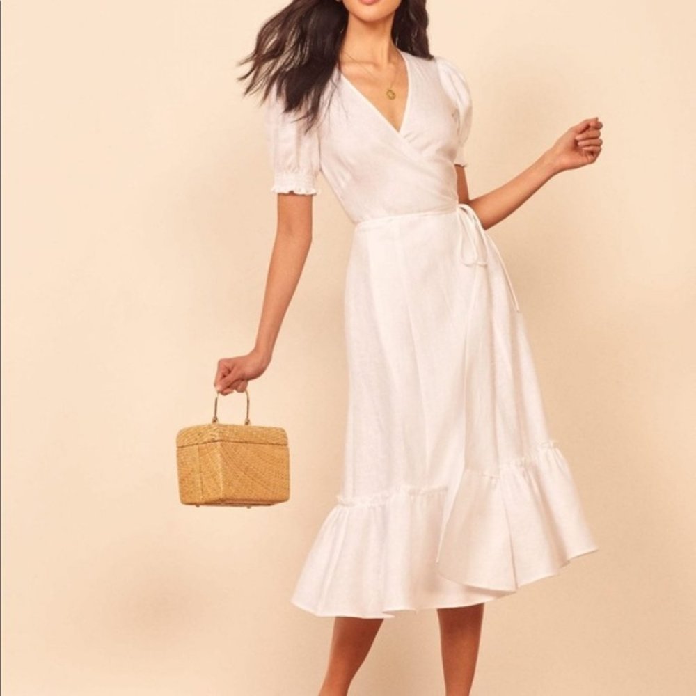 Reformation Veronika Wrap Dress ~ Perfect for Spring Adventures!